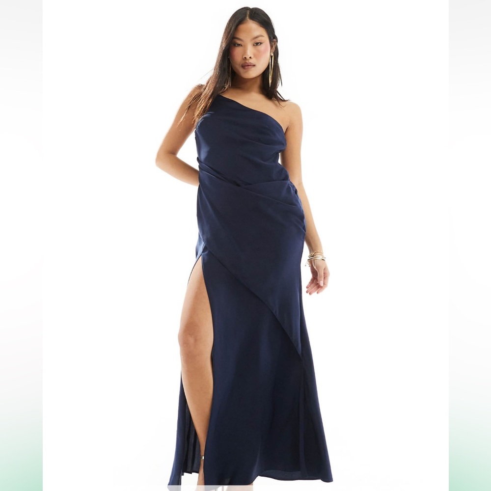 BRAND NEW ASOS Design one shoulder maxi dress